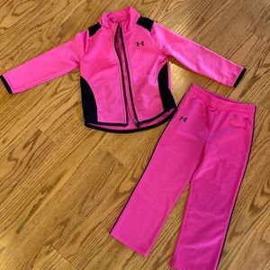 Under Armour Warm Up Suit 3T Like New!